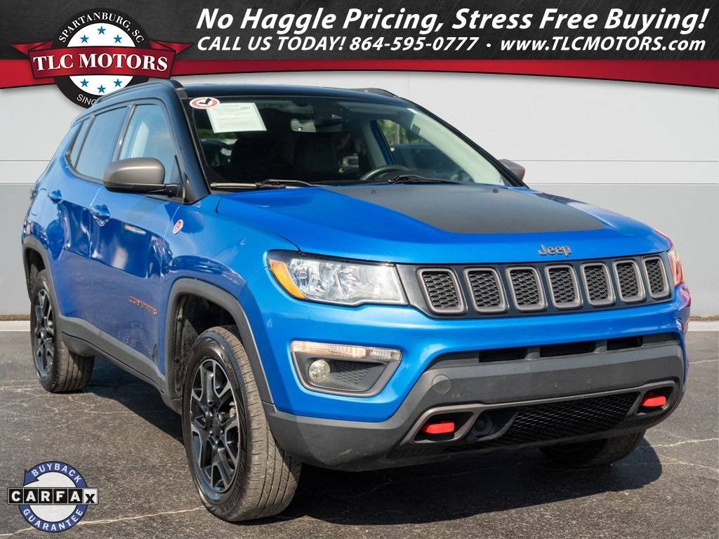 2021 Jeep Compass Trailhawk — SUV — 90,918 mi — Moore, SC
