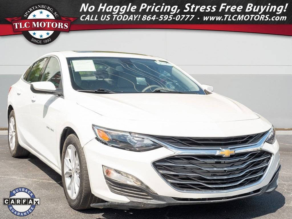 2021 Chevrolet Malibu LT — Sedan — 107,579 mi — Moore, SC