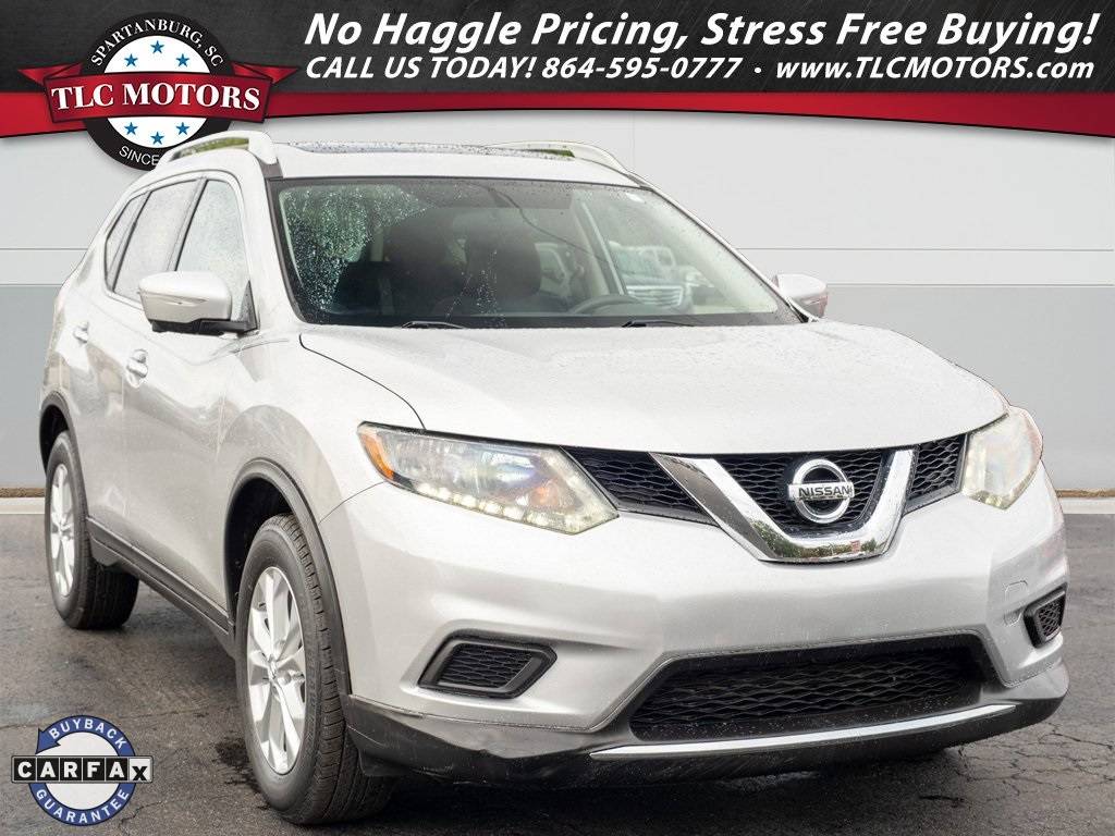 2015 Nissan Rogue SV — SUV — 65,369 mi — Moore, SC