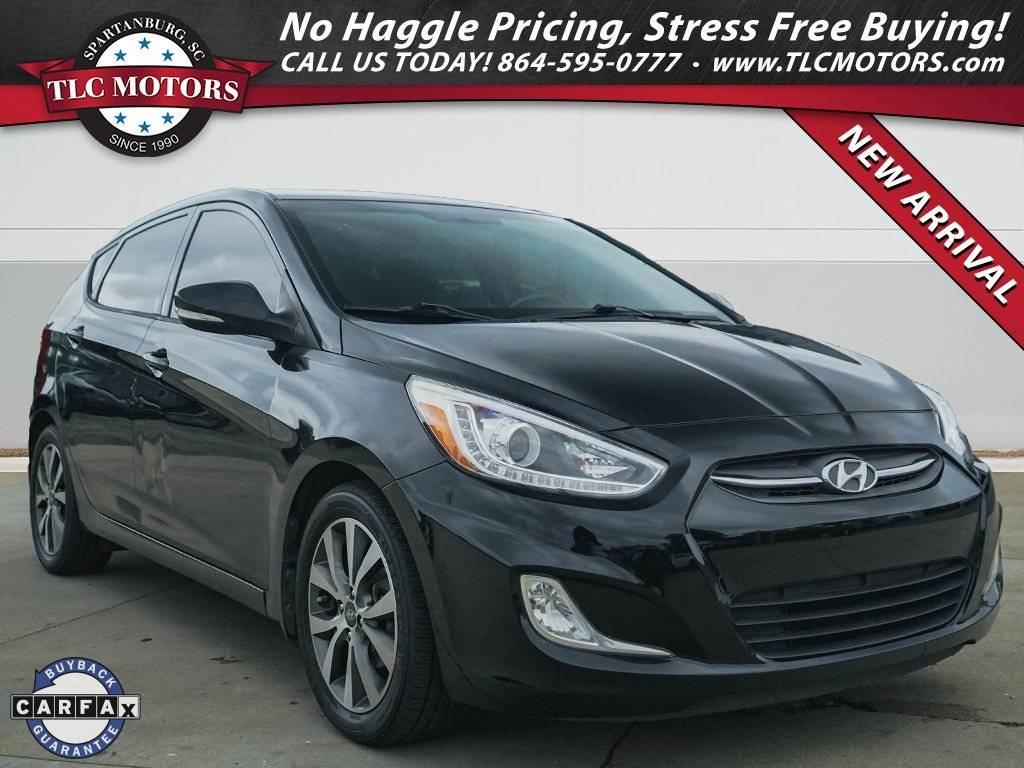 2017 Hyundai Accent Sport — Hatchback — 76,585 mi — Moore, SC