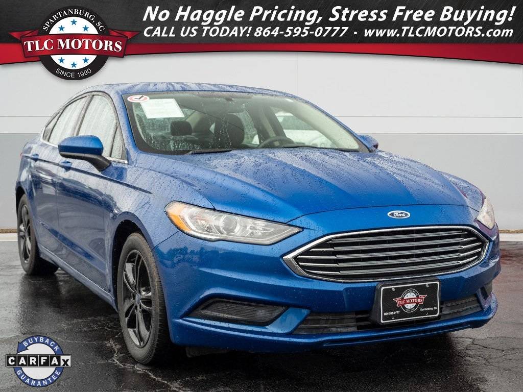 2018 Ford Fusion SE — Sedan — 84,223 mi — Moore, SC