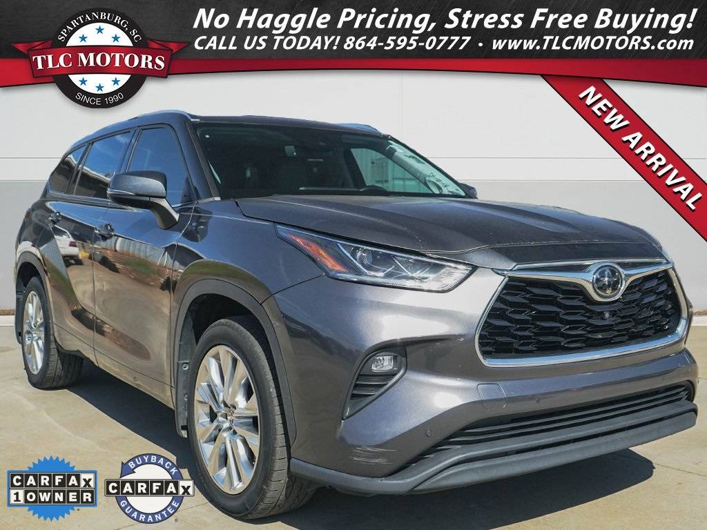 2021 Toyota Highlander Limited — SUV — 123,958 mi — Moore, SC