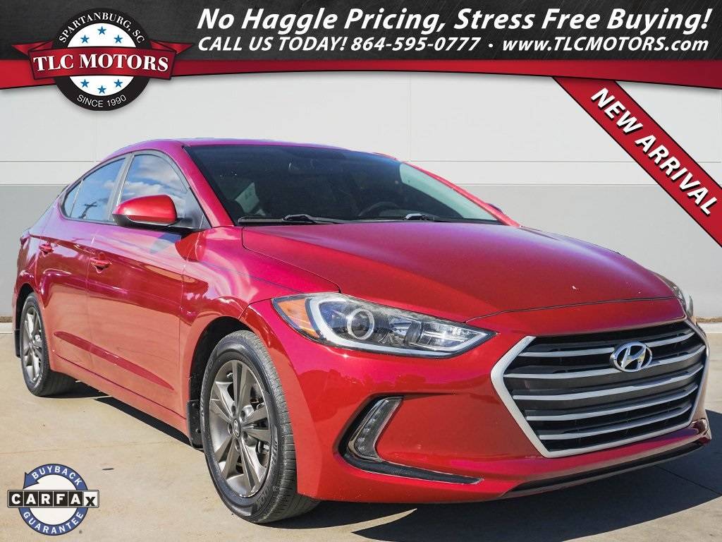 2018 Hyundai Elantra Value Edition — Sedan — 72,621 mi — Moore, SC
