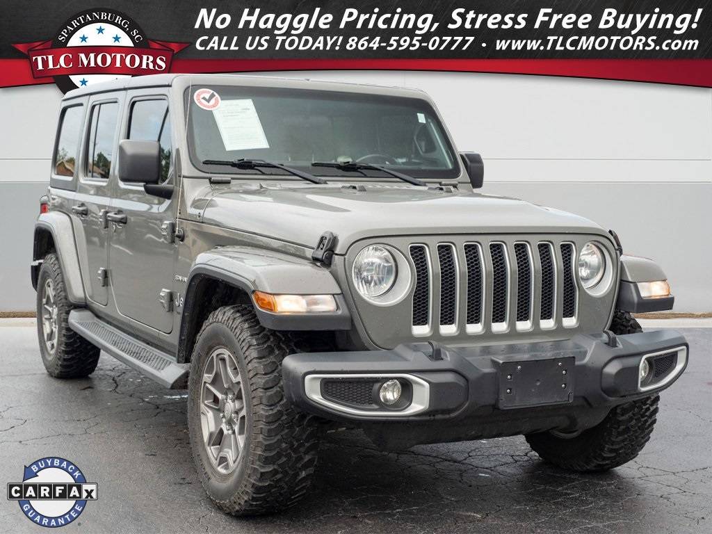 2021 Jeep Wrangler Sahara — SUV — 90,728 mi — Moore, SC