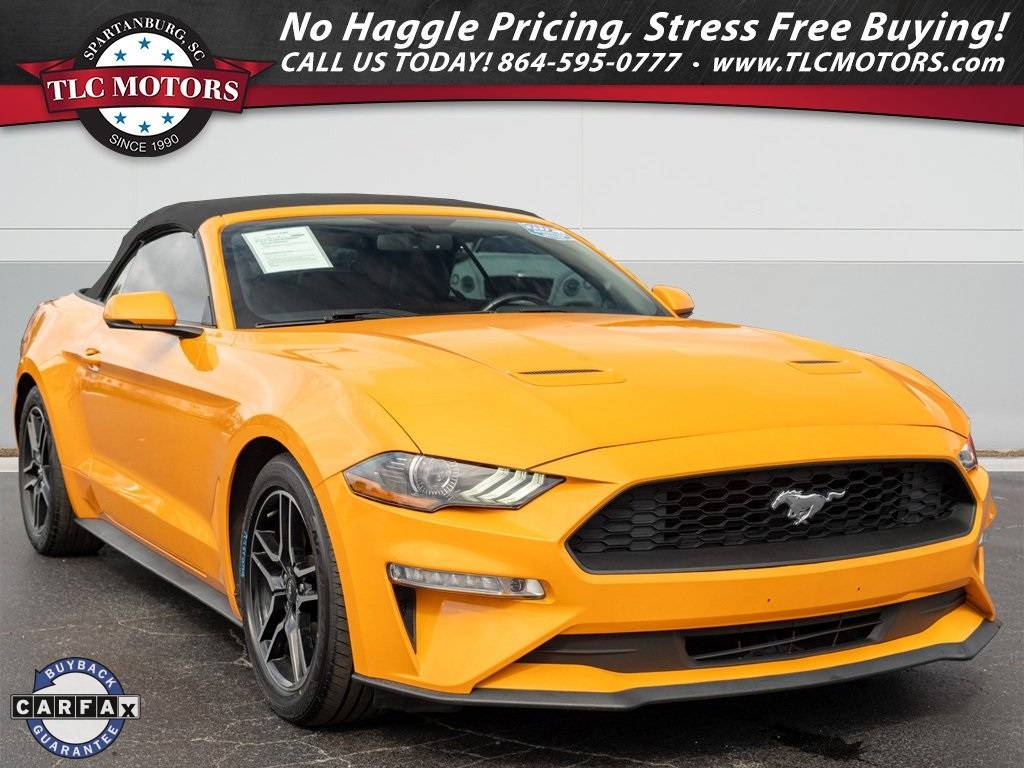 2018 Ford Mustang EcoBoost Premium — Convertible — 109,388 mi — Moore, SC