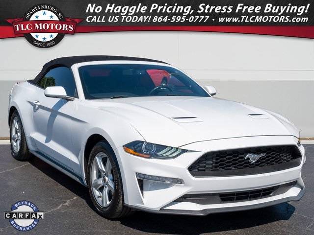 2019 Ford Mustang EcoBoost — Convertible — 104,735 mi — Moore, SC