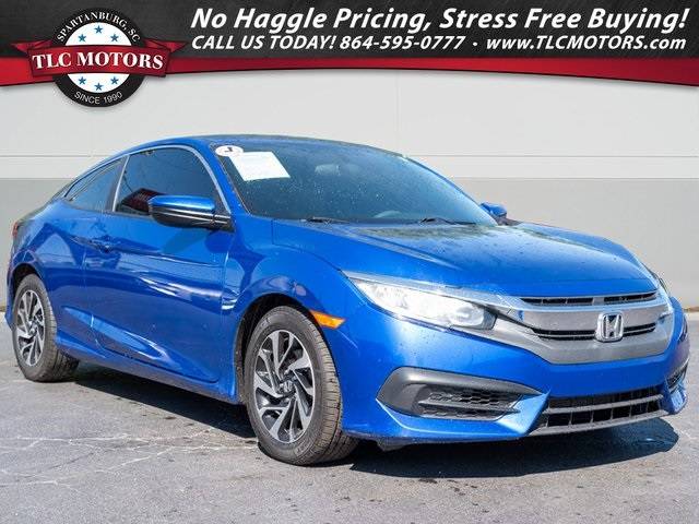 2017 Honda Civic LX — Coupe — 90,850 mi — Moore, SC