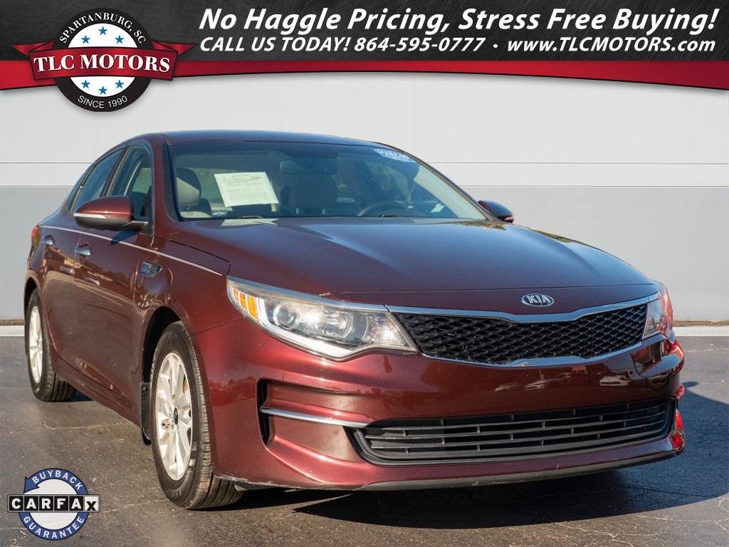 2016 Kia Optima LX — Sedan — 112,441 mi — Moore, SC