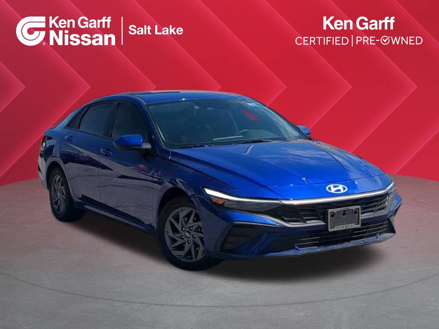 2024 Hyundai Elantra Hybrid Blue — Sedan — 28,882 mi — Salt Lake City, UT