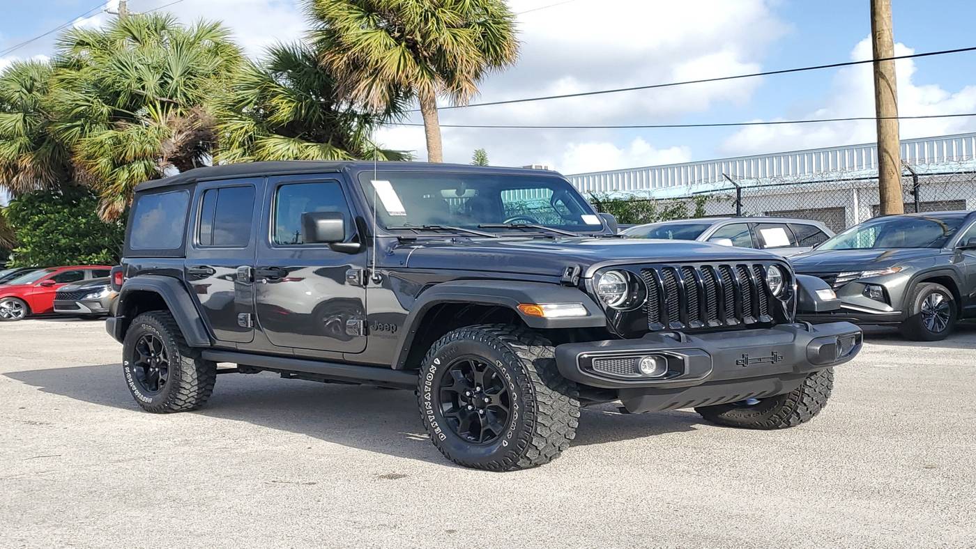 2021 Jeep Wrangler Willys — SUV — 35,333 mi — Hollywood, FL