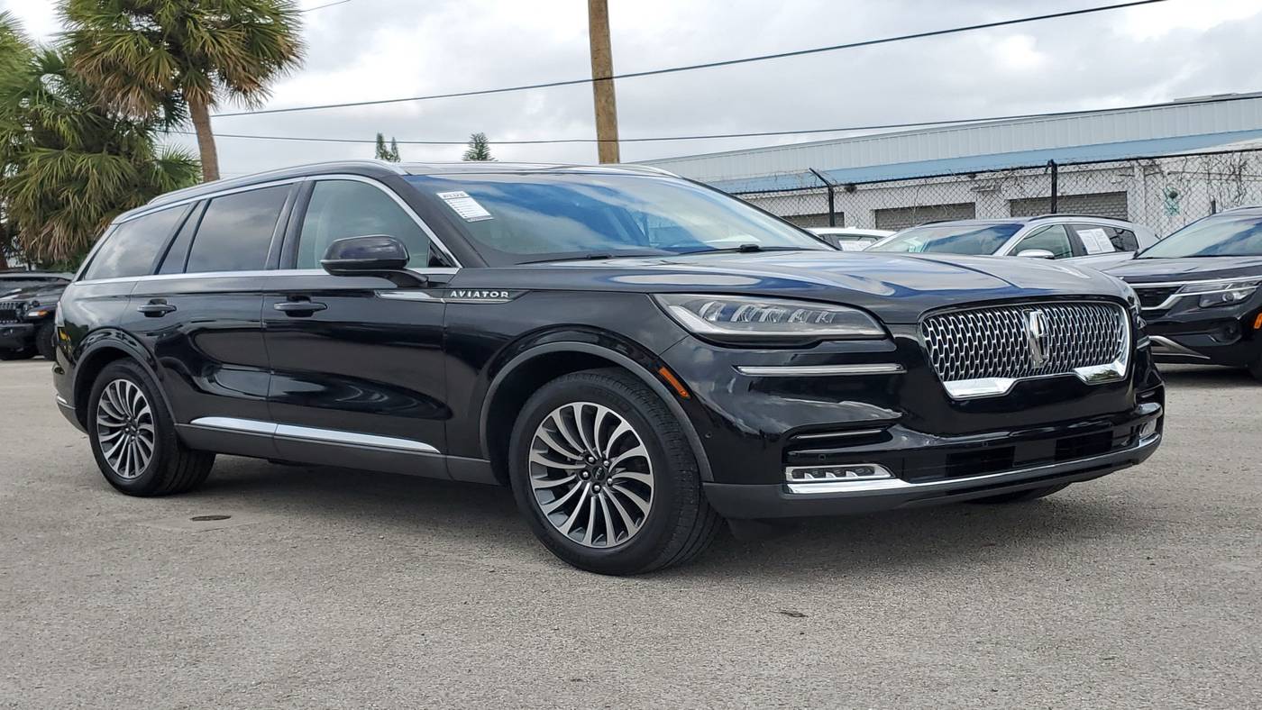 2021 Lincoln Aviator Reserve — SUV — 18,692 mi — Hollywood, FL