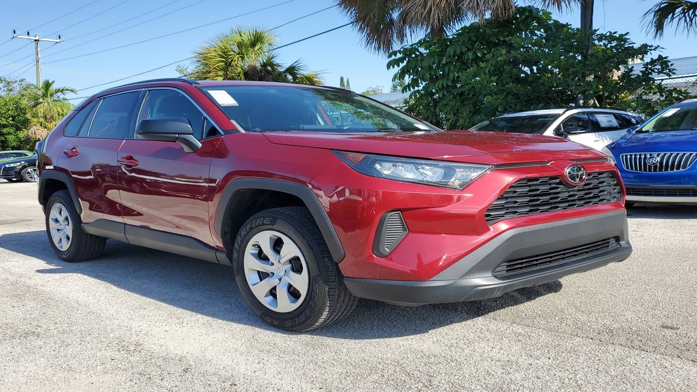 2021 Toyota RAV4 LE — SUV — 45,640 mi — Hollywood, FL