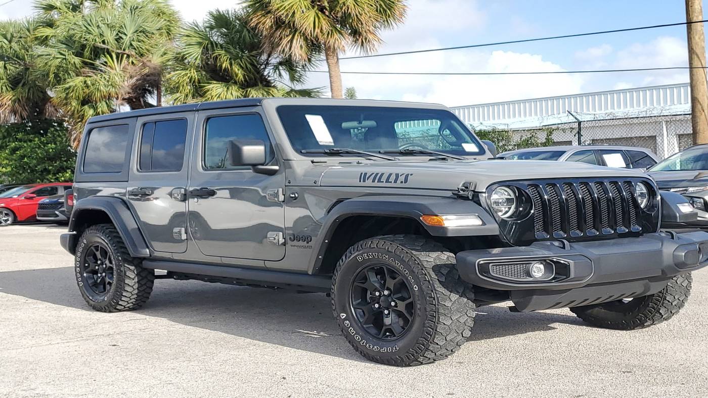 2021 Jeep Wrangler Willys — SUV — 29,330 mi — Hollywood, FL