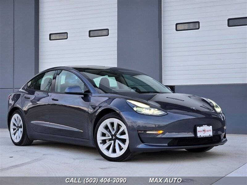 2021 Tesla Model 3 Long Range — Sedan — 52,667 mi — PORTLAND, OR