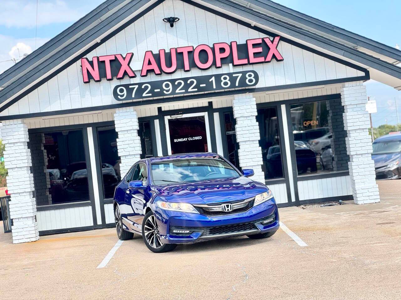 2016 Honda Accord EX-L — Coupe — 108,295 mi — Garland, TX