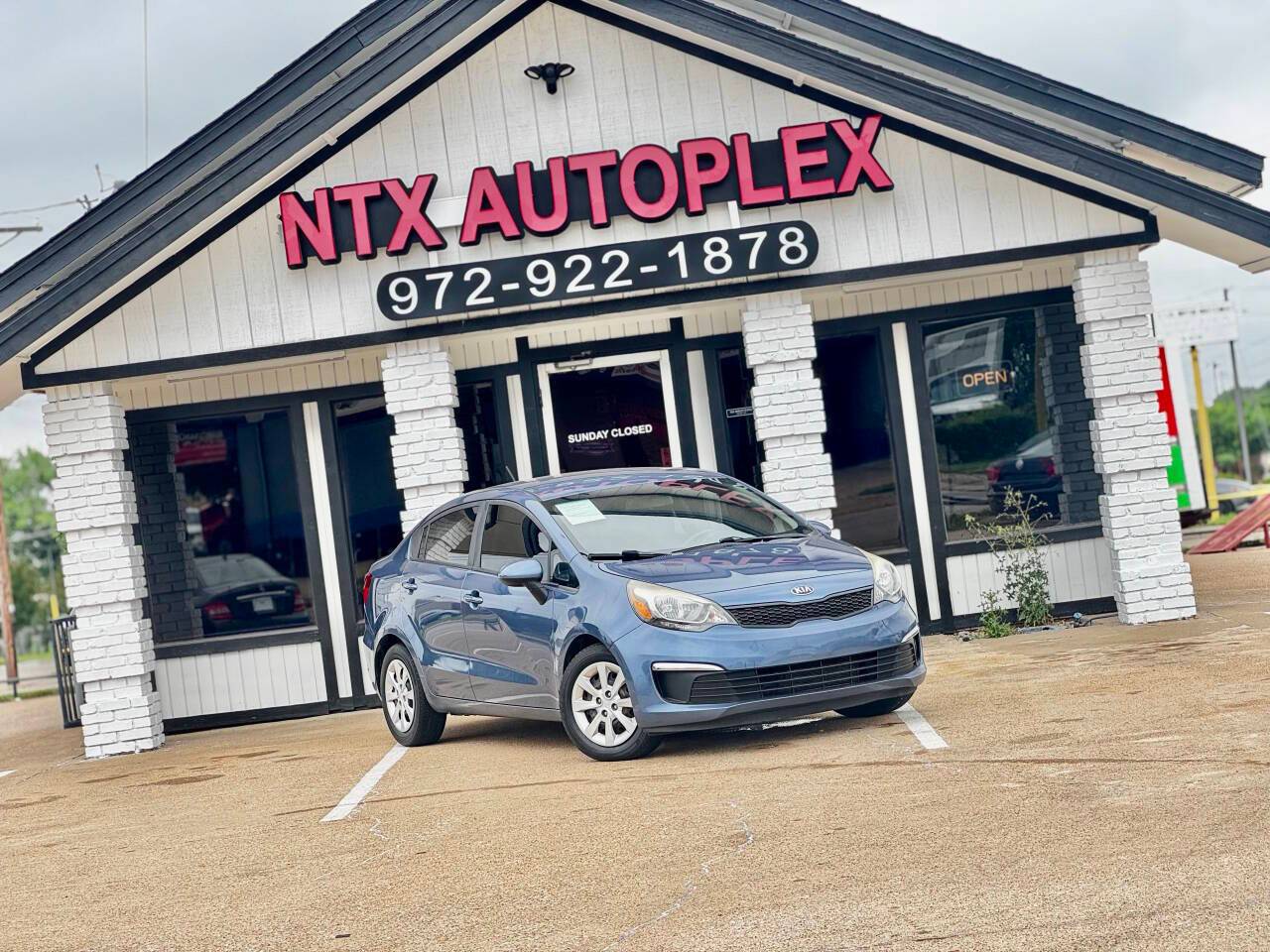 2016 Kia Rio LX — Sedan — 104,178 mi — Garland, TX