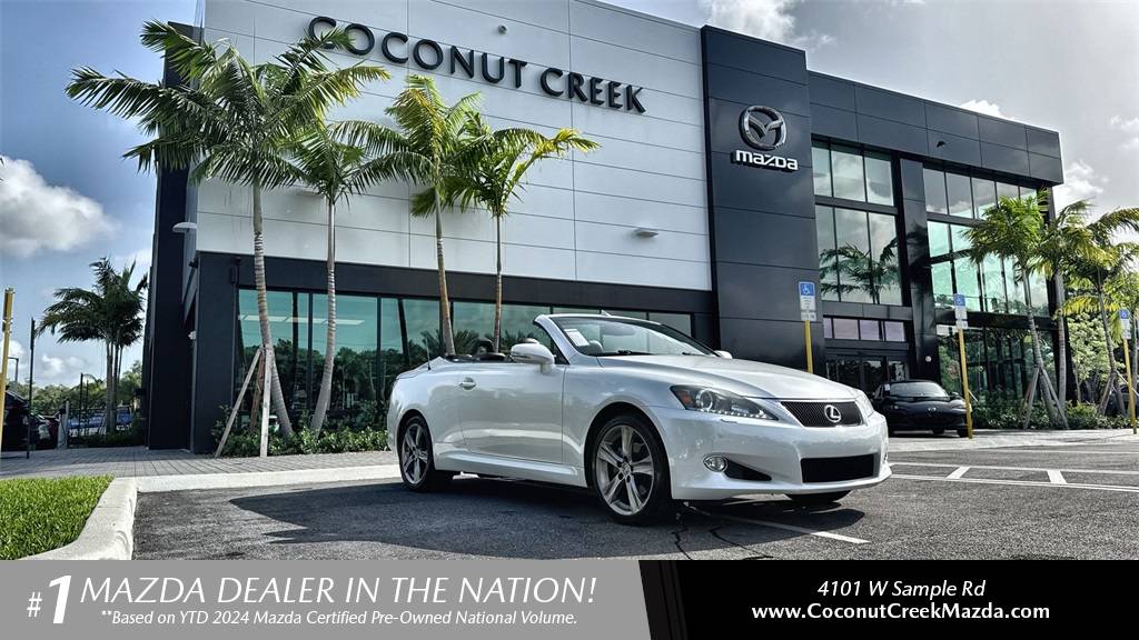 2012 Lexus IS IS 250C — Convertible — 75,950 mi — Coconut Creek, FL