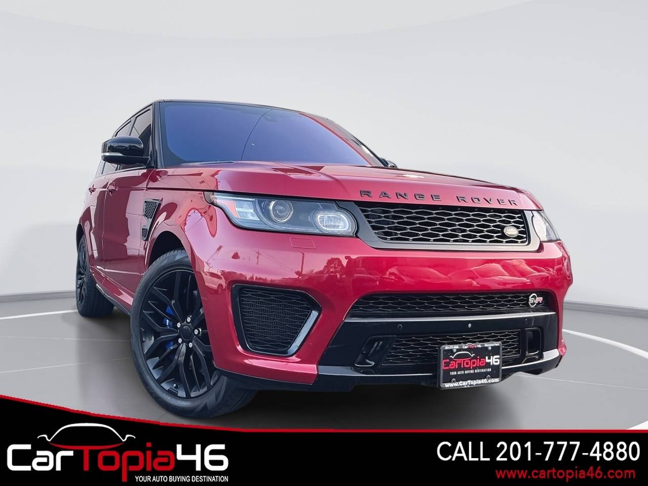 2016 Land Rover Range Rover Sport SVR — SUV — 62,495 mi — Elmwood Park, NJ