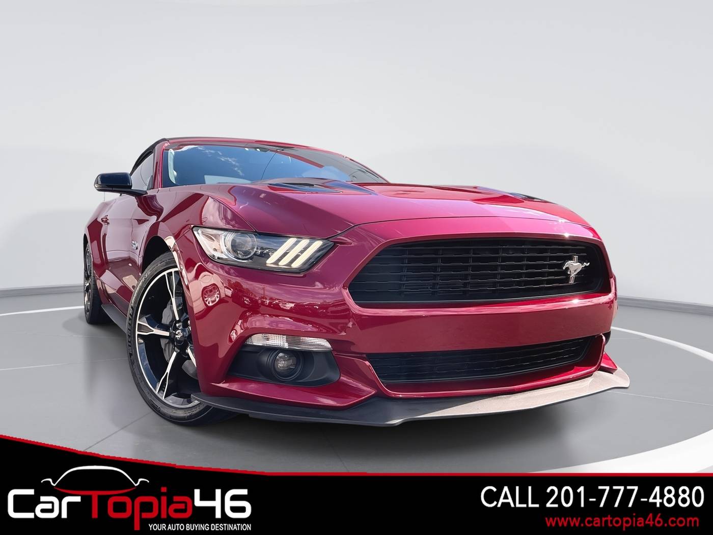 2017 Ford Mustang GT Premium — Convertible — 61,355 mi — Elmwood Park, NJ