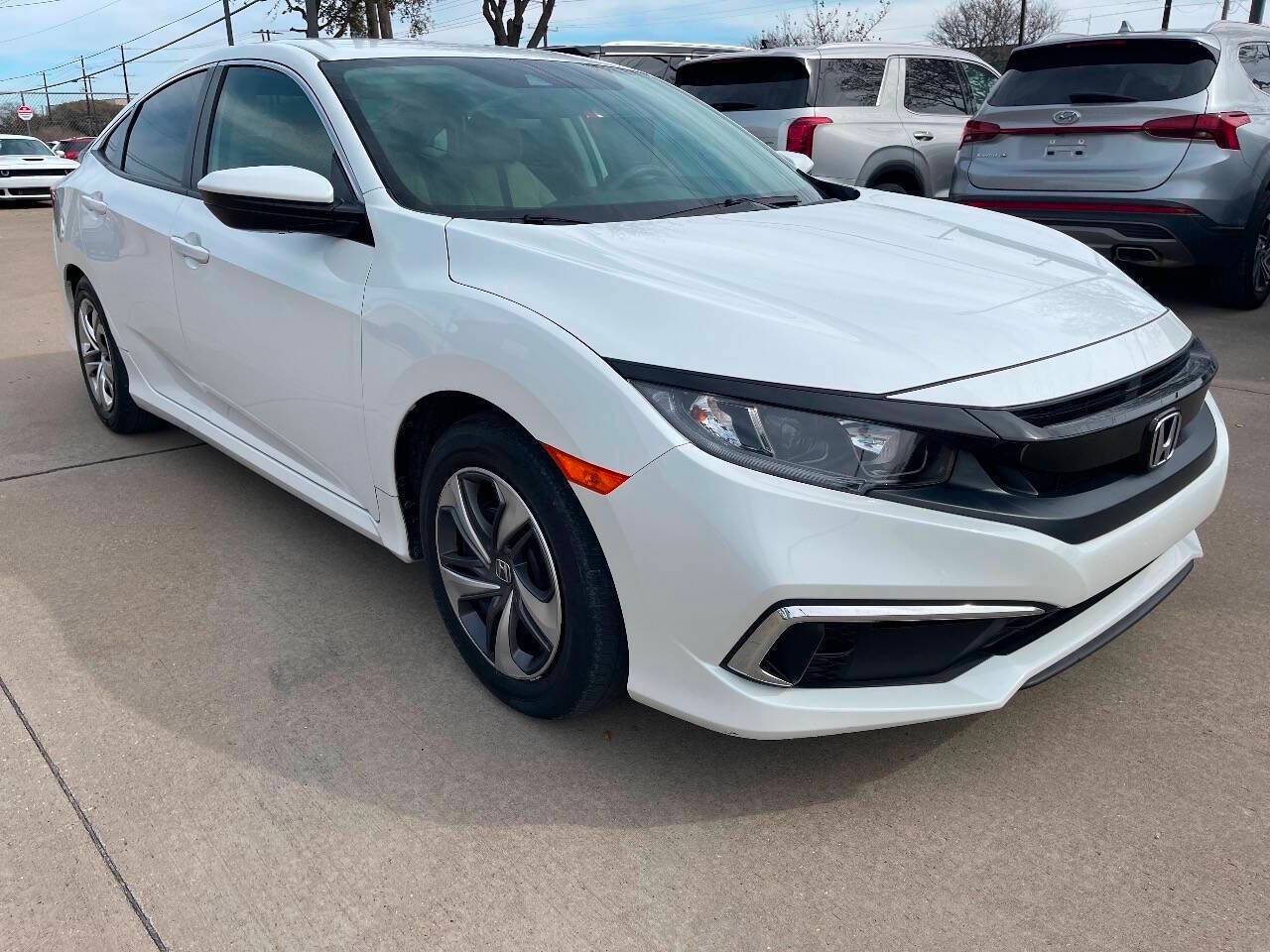 2020 Honda Civic LX — Sedan — 23,949 mi — Garland, TX