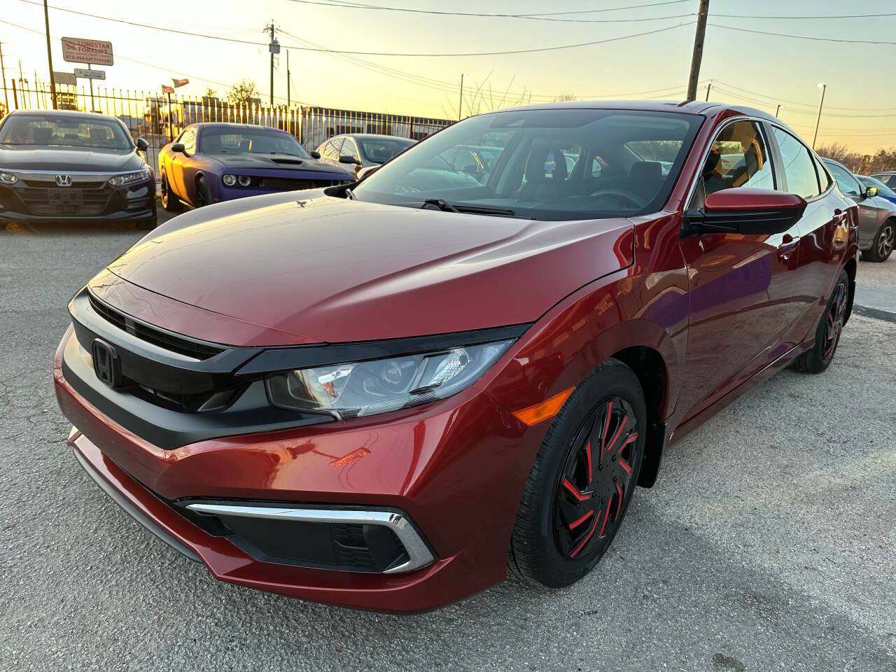 2021 Honda Civic LX — Sedan — 44,304 mi — Garland, TX