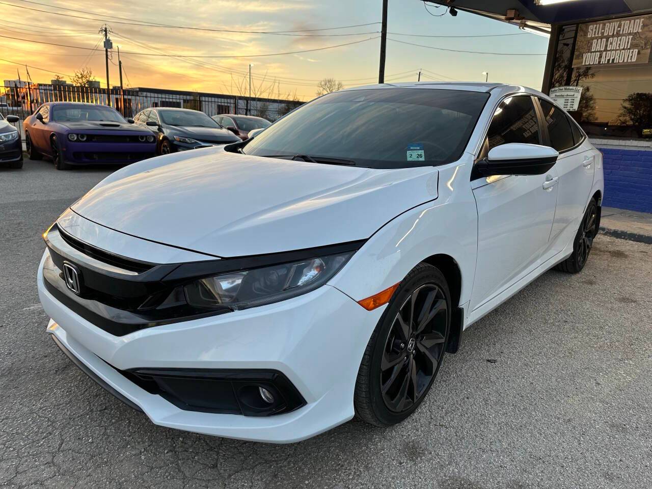 2021 Honda Civic Sport — Sedan — 28,461 mi — Garland, TX