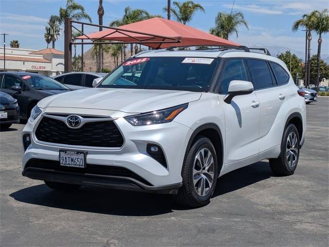 2022 Toyota Highlander XLE — SUV — 62,684 mi — Hemet, CA