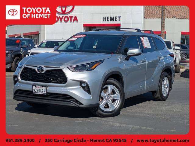 2022 Toyota Highlander LE — SUV — 46,161 mi — Hemet, CA