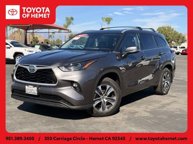 2022 Toyota Highlander Hybrid XLE — SUV — 63,536 mi — Hemet, CA
