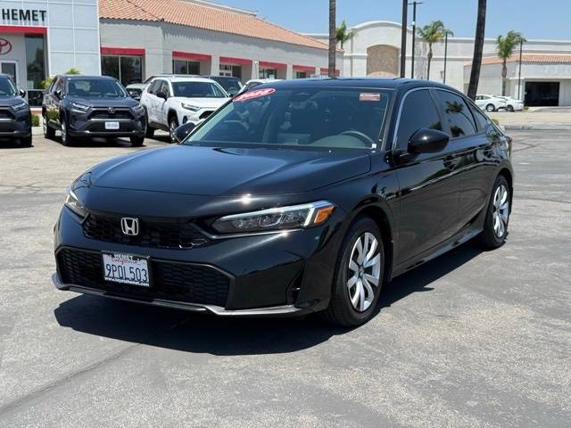 2025 Honda Civic LX — Sedan — 17,960 mi — Hemet, CA