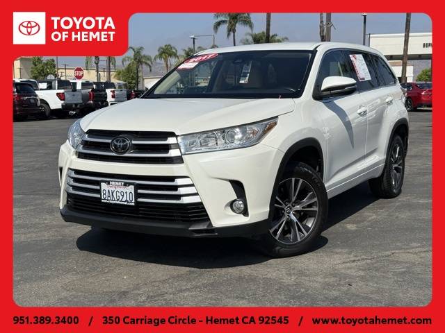 2017 Toyota Highlander LE V6 — SUV — 125,183 mi — Hemet, CA