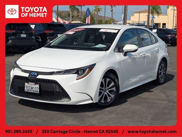 2022 Toyota Corolla Hybrid LE — Sedan — 23,964 mi — Hemet, CA