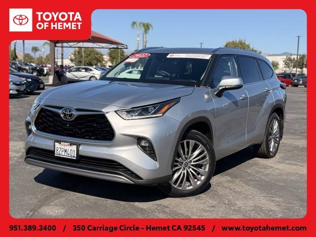 2022 Toyota Highlander Platinum — SUV — 30,174 mi — Hemet, CA