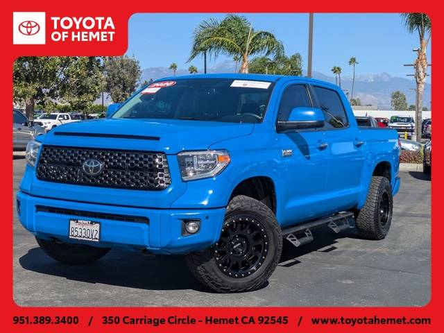 2020 Toyota Tundra Platinum — Pickup Truck — 81,471 mi — Hemet, CA