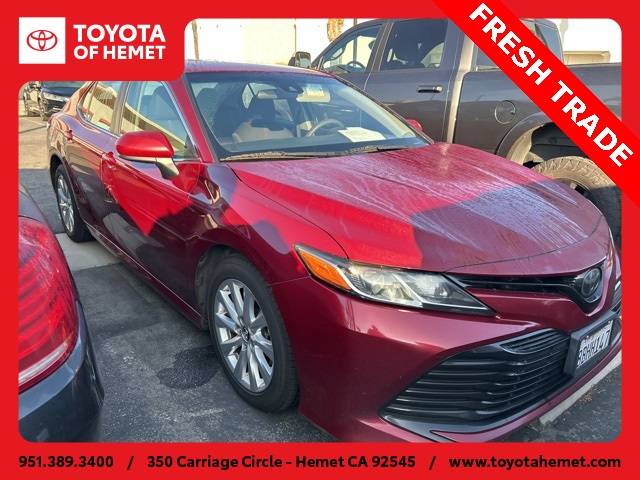 2018 Toyota Camry LE — Sedan — 185,735 mi — Hemet, CA