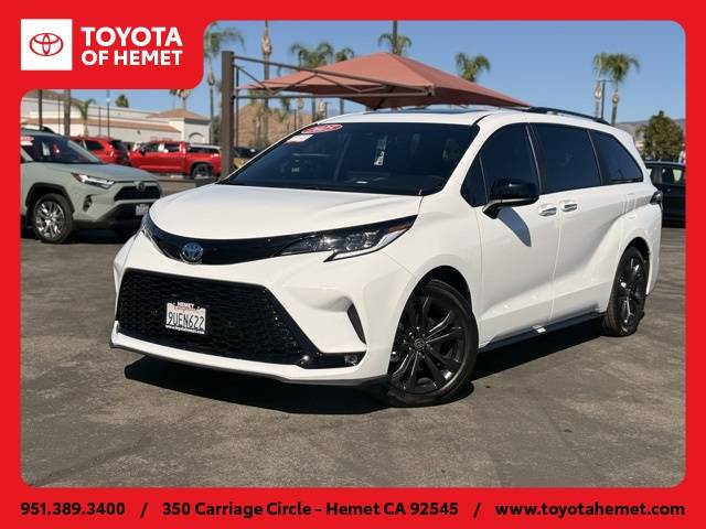 2025 Toyota Sienna XSE — Minivan — 1,710 mi — Hemet, CA