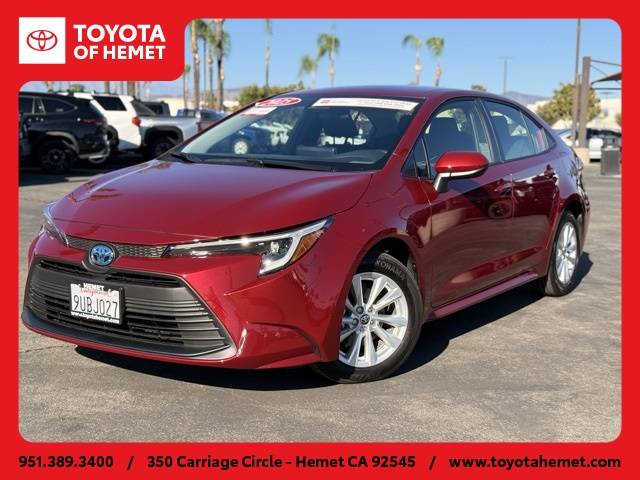 2025 Toyota Corolla Hybrid LE — Sedan — 3,902 mi — Hemet, CA