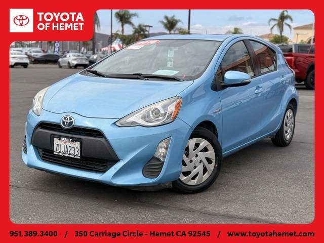 2016 Toyota Prius c One — Hatchback — 136,515 mi — Hemet, CA