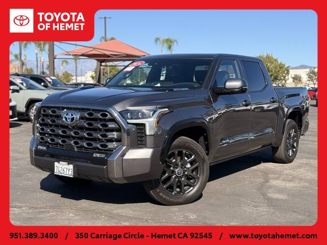 2024 Toyota Tundra Hybrid Platinum — Pickup Truck — 22,975 mi — Hemet, CA