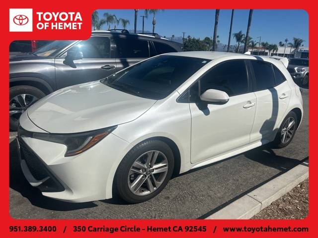 2019 Toyota Corolla Hatchback SE — Hatchback — 128,989 mi — Hemet, CA