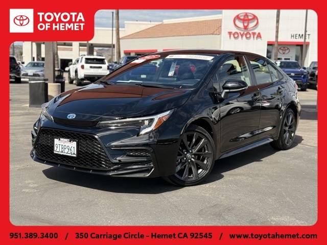 2025 Toyota Corolla Hybrid SE — Sedan — 4,545 mi — Hemet, CA