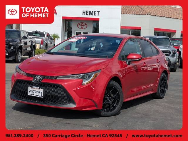 2021 Toyota Corolla LE — Sedan — 58,440 mi — Hemet, CA