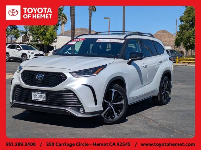 2022 Toyota Highlander XSE — SUV — 22,430 mi — Hemet, CA