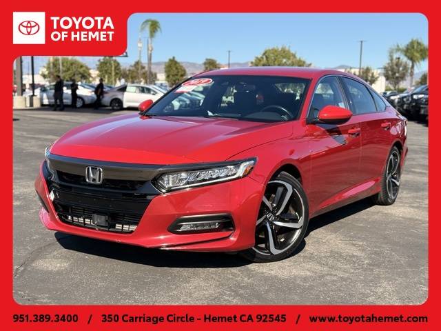 2019 Honda Accord Sport — Sedan — 67,603 mi — Hemet, CA
