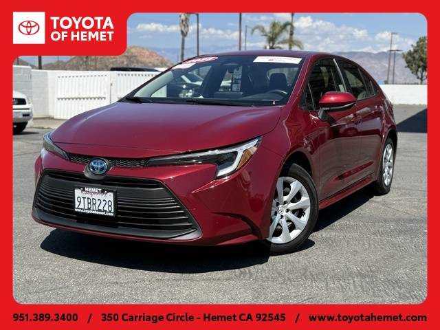 2025 Toyota Corolla Hybrid LE — Sedan — 4,457 mi — Hemet, CA