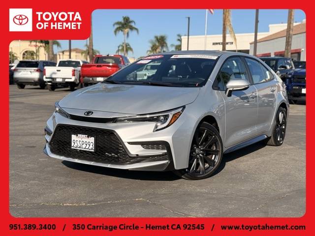 2025 Toyota Corolla SE — Sedan — 2,200 mi — Hemet, CA