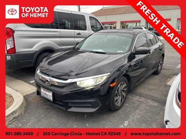 2017 Honda Civic EX — Sedan — 129,592 mi — Hemet, CA