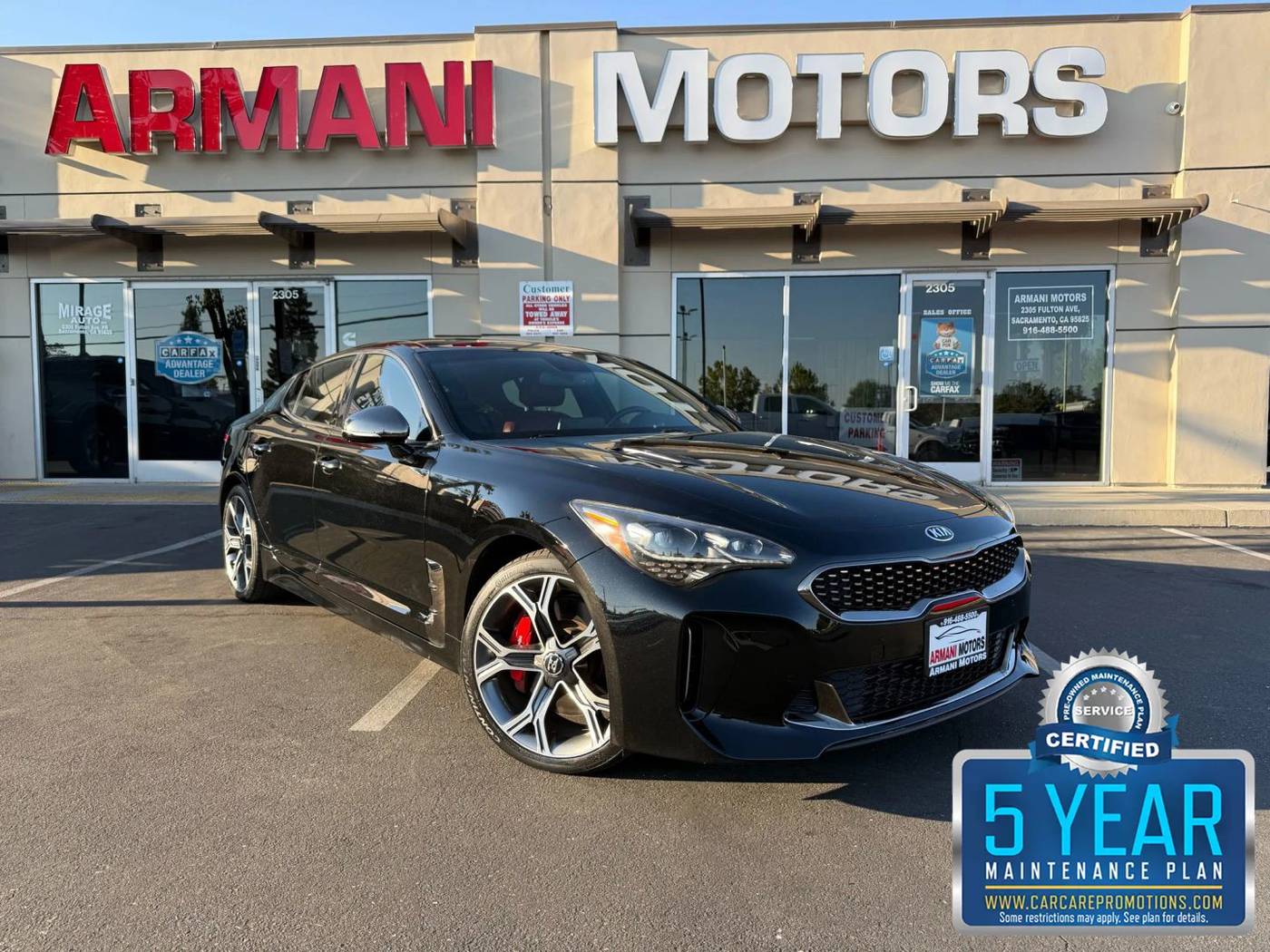2018 Kia Stinger GT1 — Hatchback — 40,703 mi — Roseville, CA