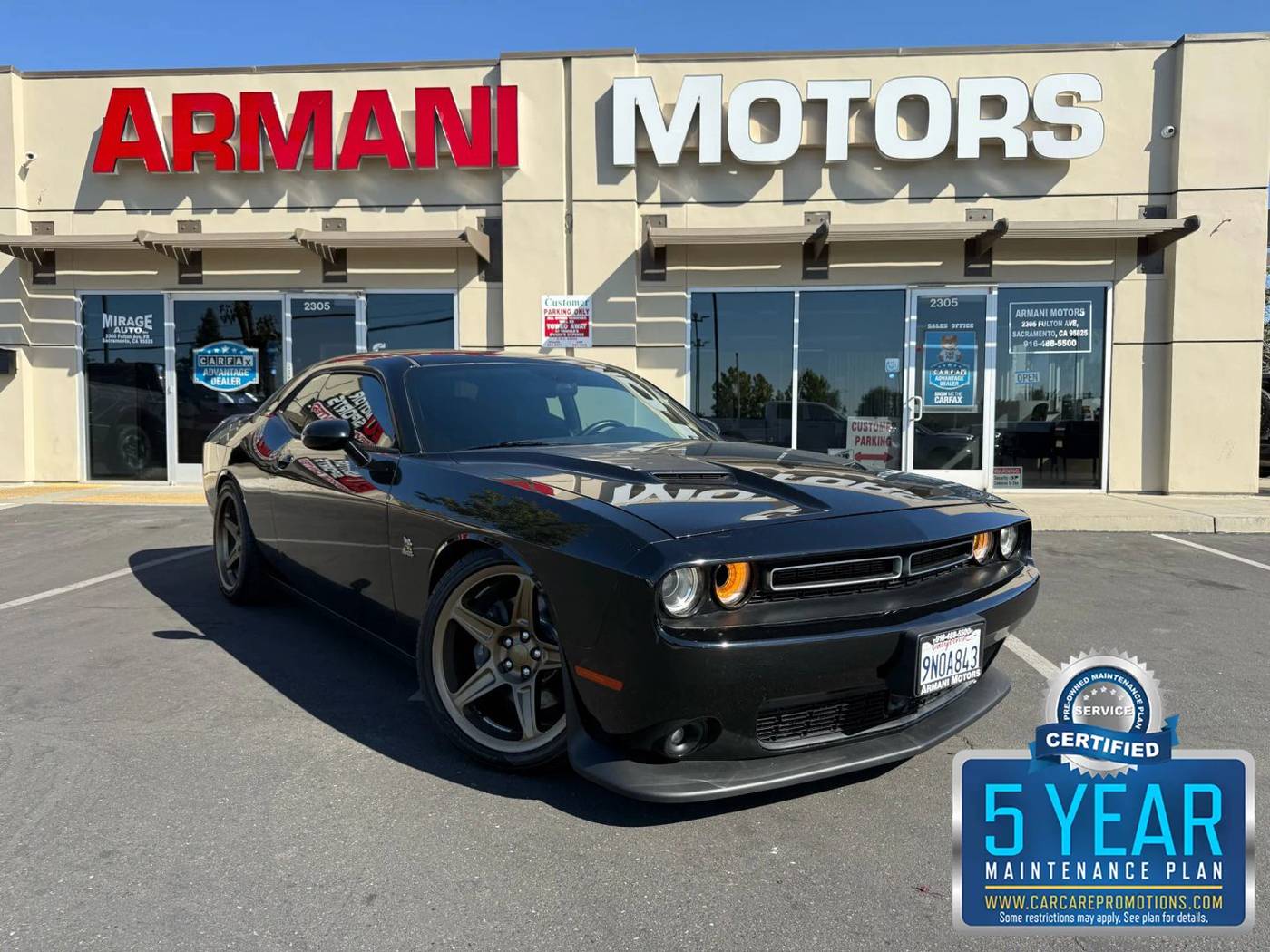 2016 Dodge Challenger R/T Scat Pack — Coupe — 96,834 mi — Roseville, CA
