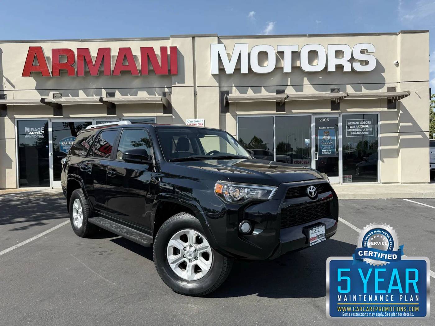 2016 Toyota 4Runner SR5 — SUV — 90,000 mi — Roseville, CA